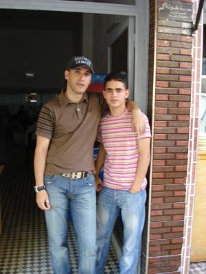 yo et hicham amigo
